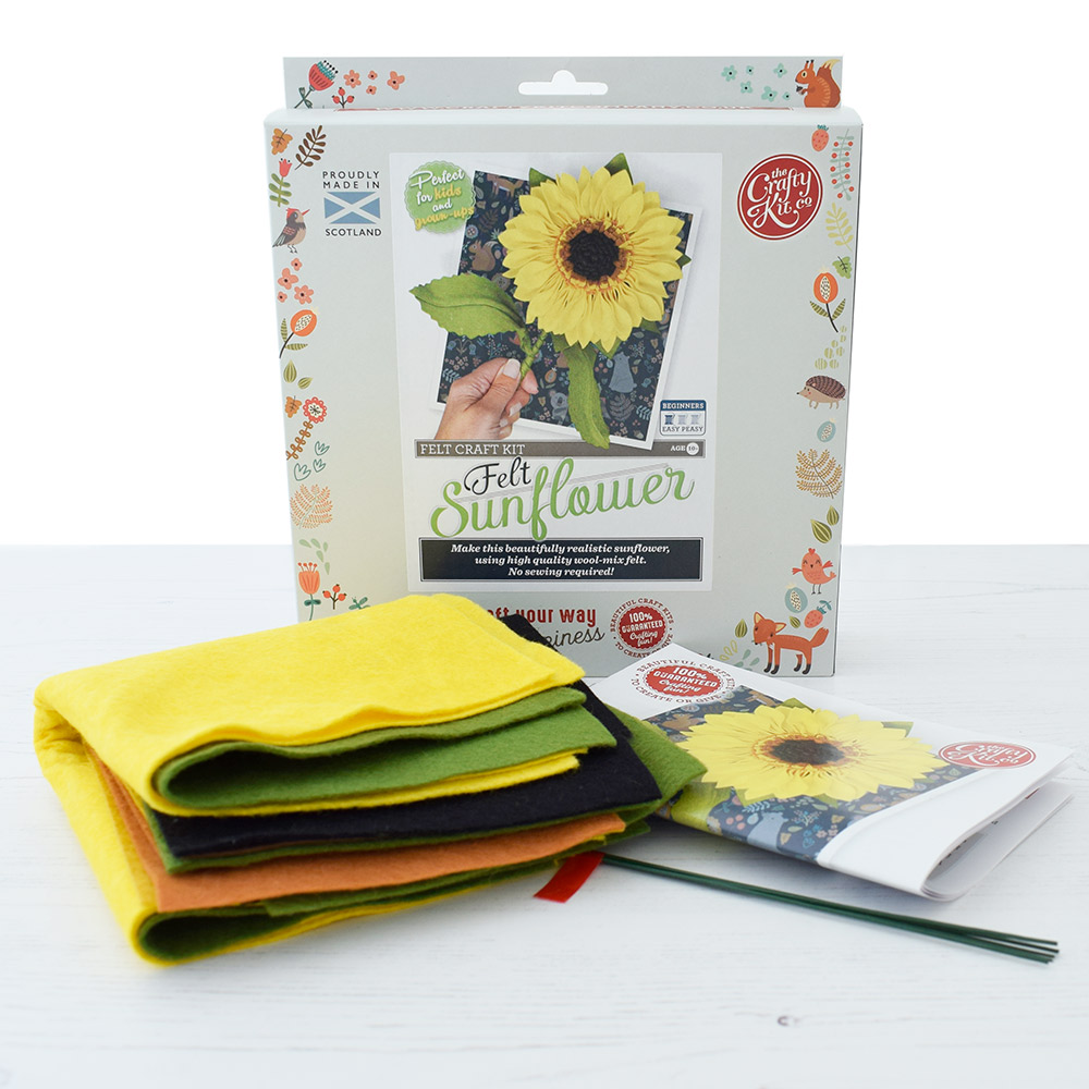 Felt Sunflower Craft Kit