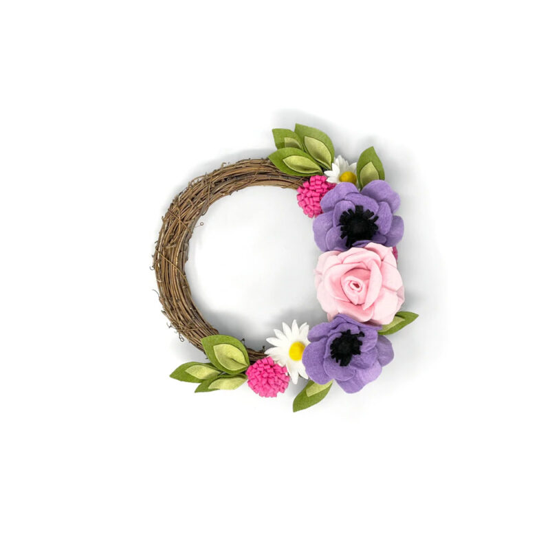 Summer Flowers Wreath