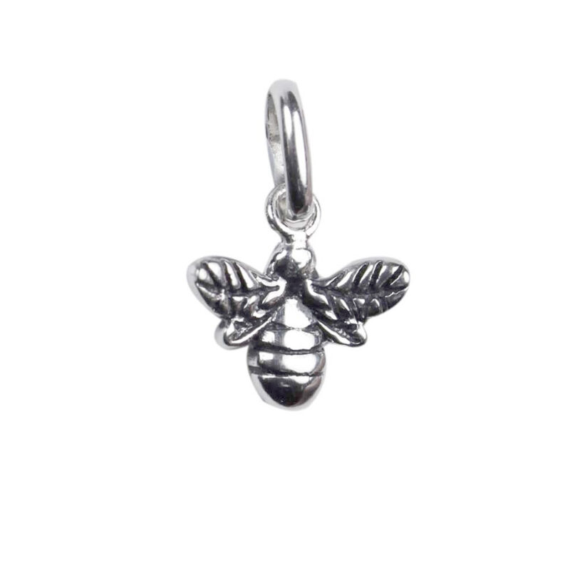 sterling silver bumble bee charm