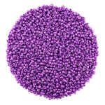 preciosa metallic purple size 11 seed bead