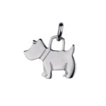 Sterling Silver Scotty Dog Charm