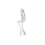 Sterling Silver Tiny Dog Bone Charm