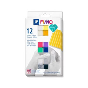 Fimo Effect 12 Multipack half block polymer clay