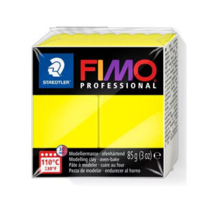 Fimo Professional Lemon Yellow 85g Polymer Clay