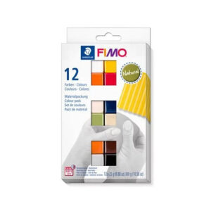 Fimo Soft Natural 12 multipack polymer clay set