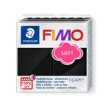 Fimo Soft Black Polymer Clay