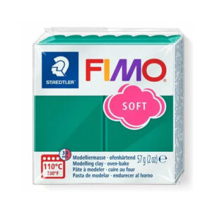 Fimo soft emerald polymer clay