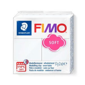 Fimo Modelling Clay Soft White