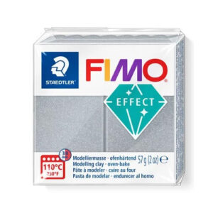 Fimo Effect Metallic Silver Polymer Clay