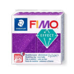 Fimo Effect Purple Glitter Polymer Clay