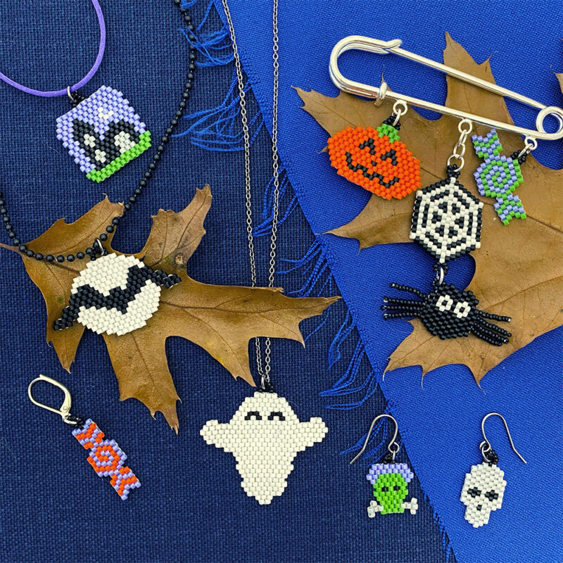 Halloween Brick Stitch Kit