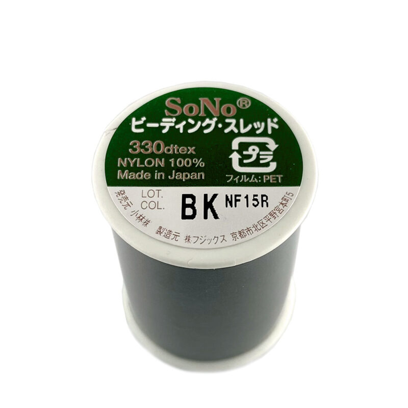 SoNo beading thread Black