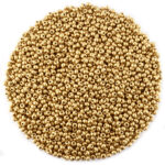 Size 11 Galvanised Gold Seed Beads
