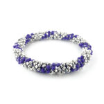 Chenille Stitch Bangle Kit - Purple