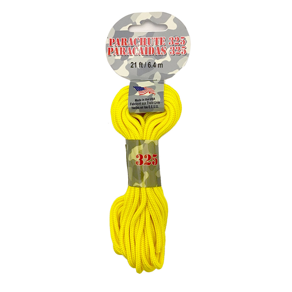 Neon Yellow Paracord 325 - The Bead Shop Nottingham Ltd