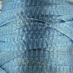 6mm Blue Metal Mesh Ribbon