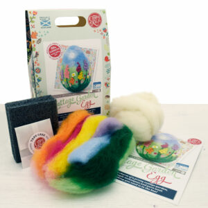 Cottage Garden Egg Needle felt kit