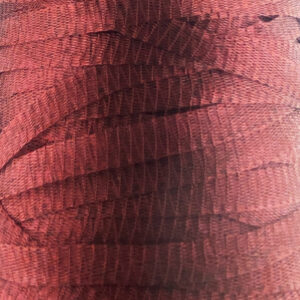 6mm Dark Red Metal Mesh Ribbon