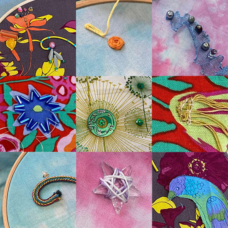 Embroidery Workshop past examples