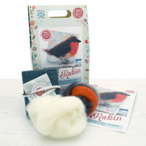 red robin needle felting kit