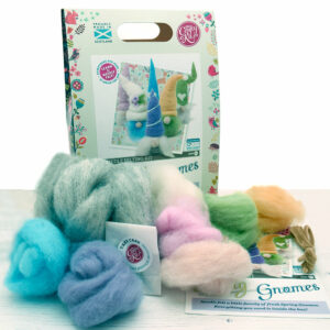 spring gnome needle felting kit