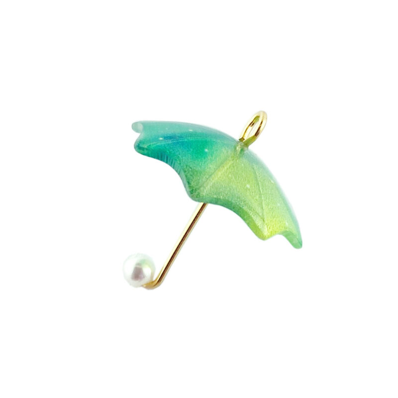 Acrylic Green Umbrella Pendant