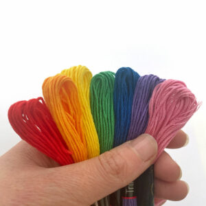 Embroidery Thread Rainbow Set