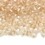 5mm Crystal Honey Bicone Preciosa Crystal Bead