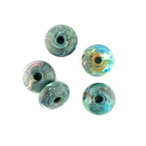 14mm Nebula recycled plastic bead