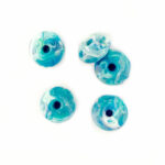 14mm Tropical Whirlpool recycled plastic beads