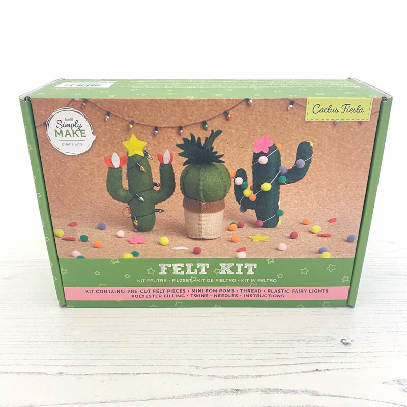Cactus Fiesta Felt Sewing Kit box
