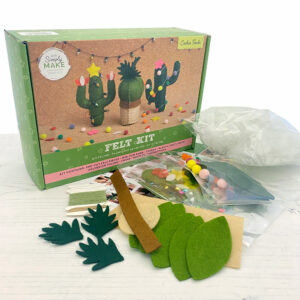 Cactus Fiesta Felt Sewing Kit