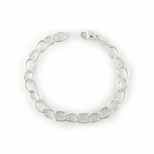 Silver Plated Charm Bracelet