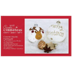 Docrafts Christmas Ceramic Bauble painting kit