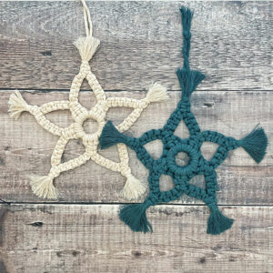 Macrame Star Decoration Workshop