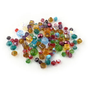 Colourful Crystal Bead Mix
