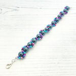 Wavy Gemstone Bracelet Kit - Hematine