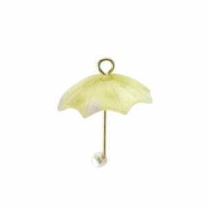 Acrylic Yellow Umbrella Pendant