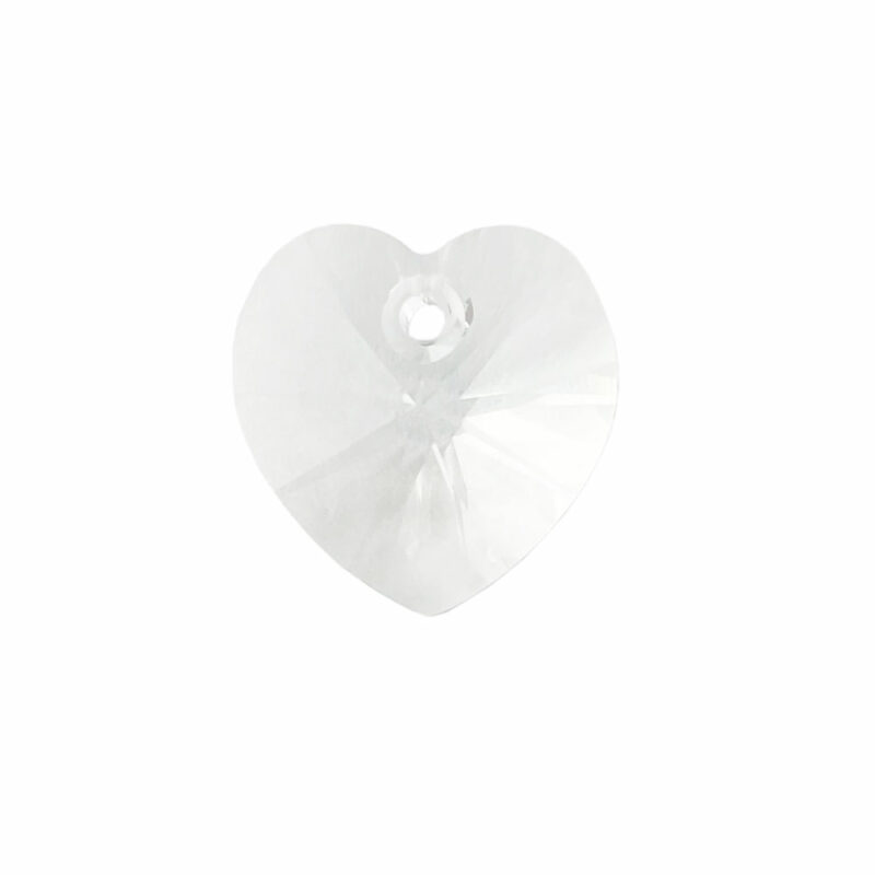 14mm Crystal Heart Pendant Preciosa Crystal