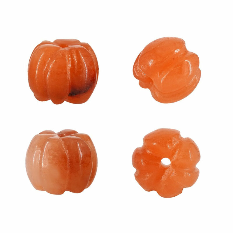 imperial jade pumpkin bead