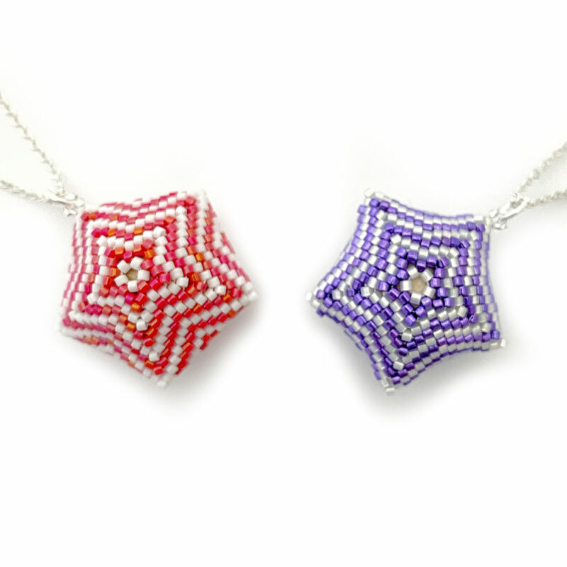Chunky Star Pendant - Beading Pattern