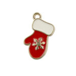 Enamel Mitten Charm