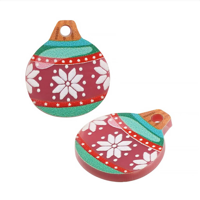 Acrylic Small Bauble Charm - Image 2