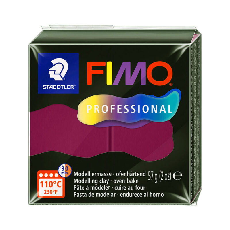 Fimo Professional Bordeaux Polymer Clay 57g