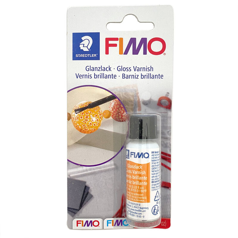 fimo gloss varnish 10ml with brush