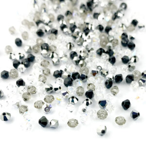 3mm classic mix preciosa crystal bicone beads