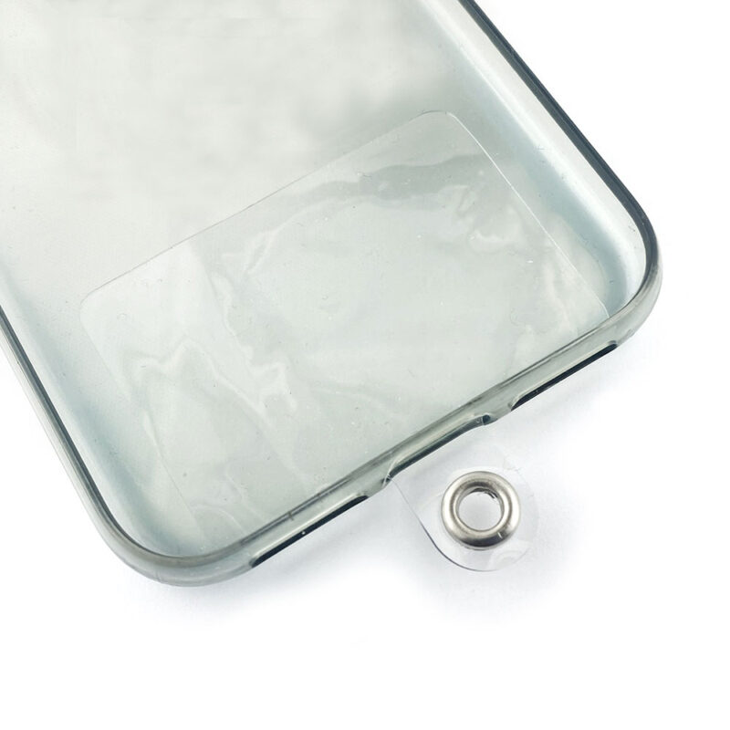 mobile phone case charm strap attachment