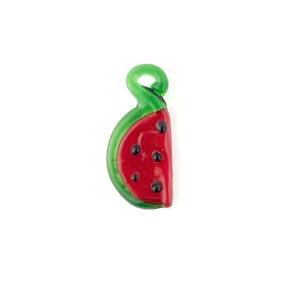 Murano GLass Water Melon Slice Pendant Charm
