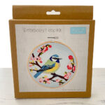 Trimits Bird Blossom Embroidery Hoop Kit