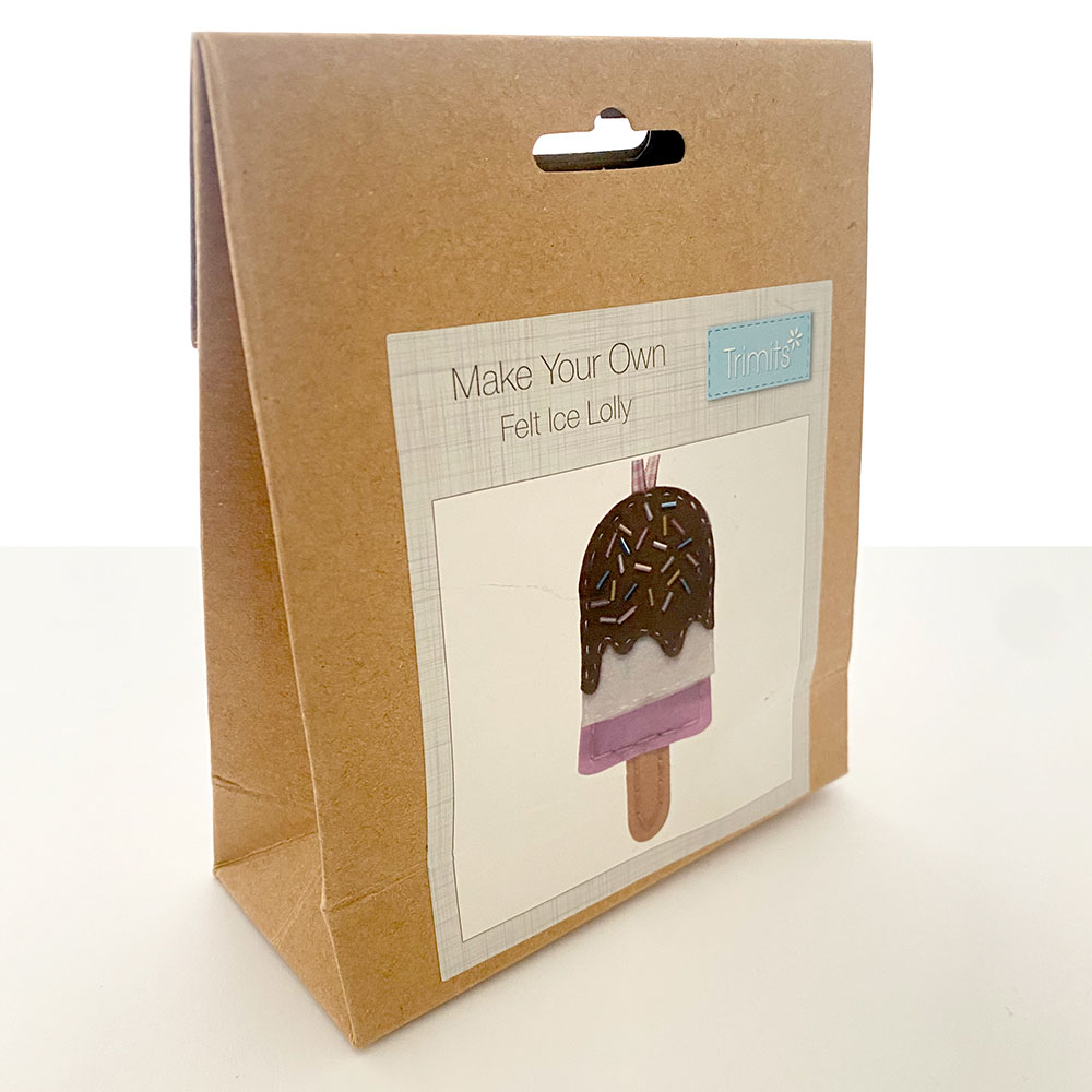 your own felt ice lolly
